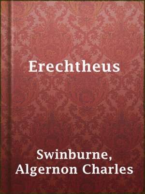 cover image of Erechtheus